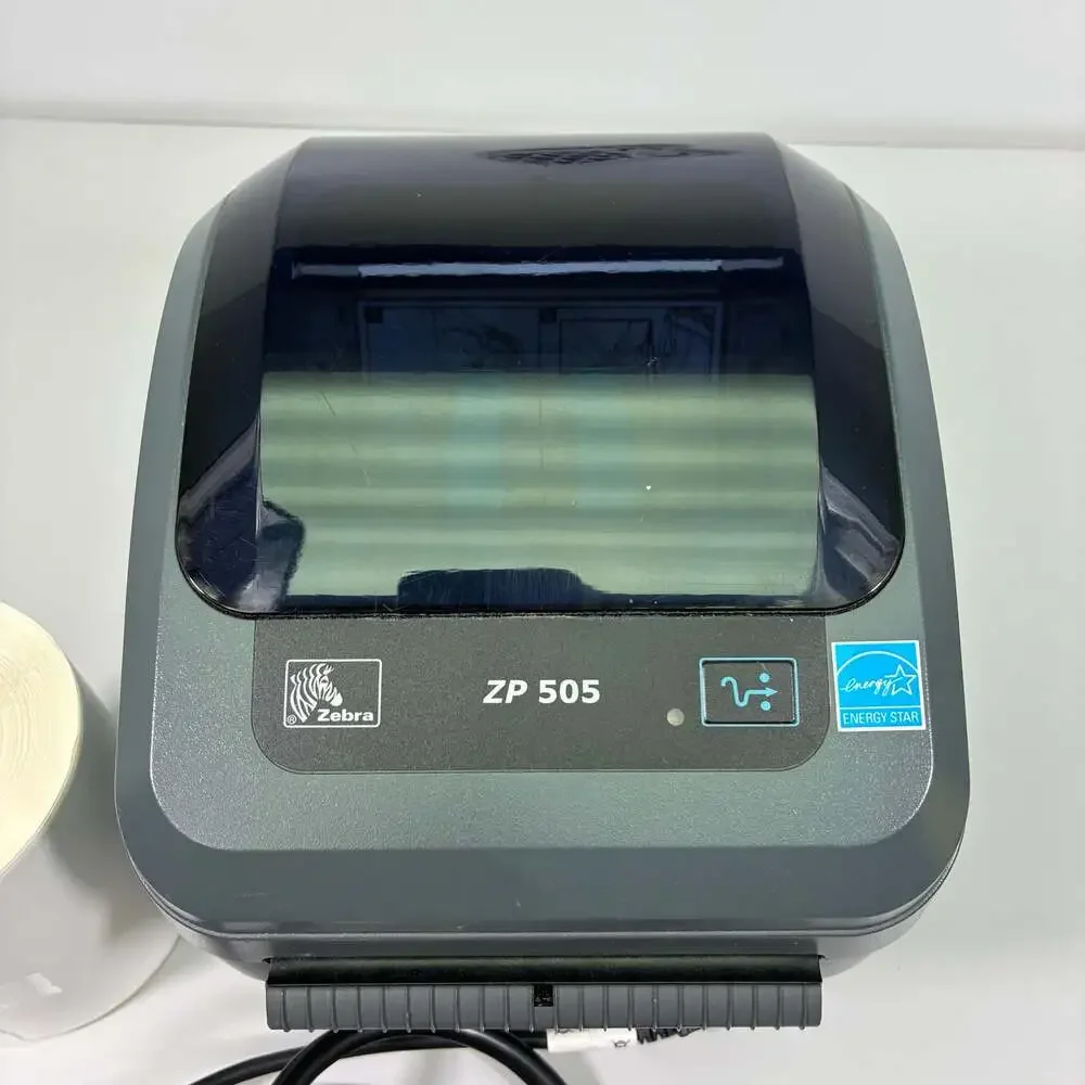 Zebra ZP 505 Direct Thermal Desktop Shipping Label Printer #1